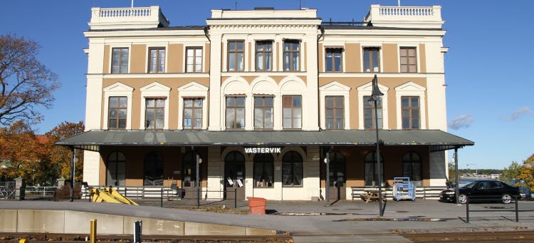 Västervik station