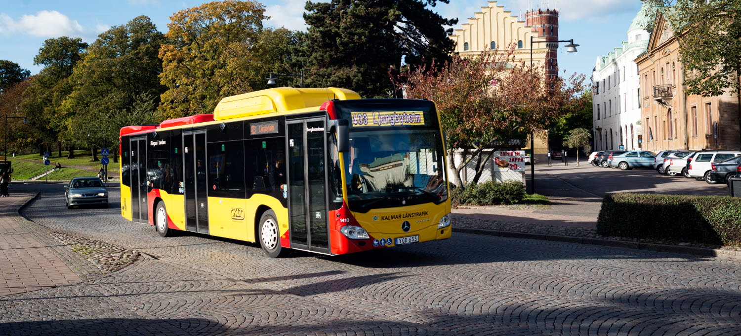 Bild på en stadsbuss